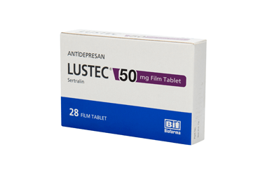 LUSTEC 50 MG 28 FILM TABLET